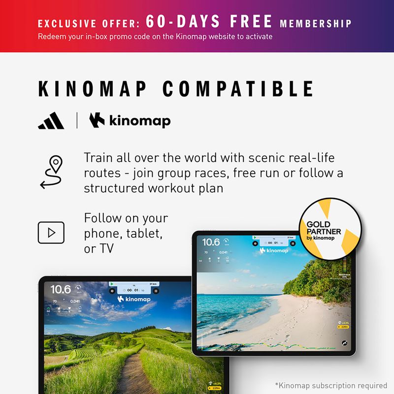 Elektromos futópad adidas T-1 Folding Treadmill black 18