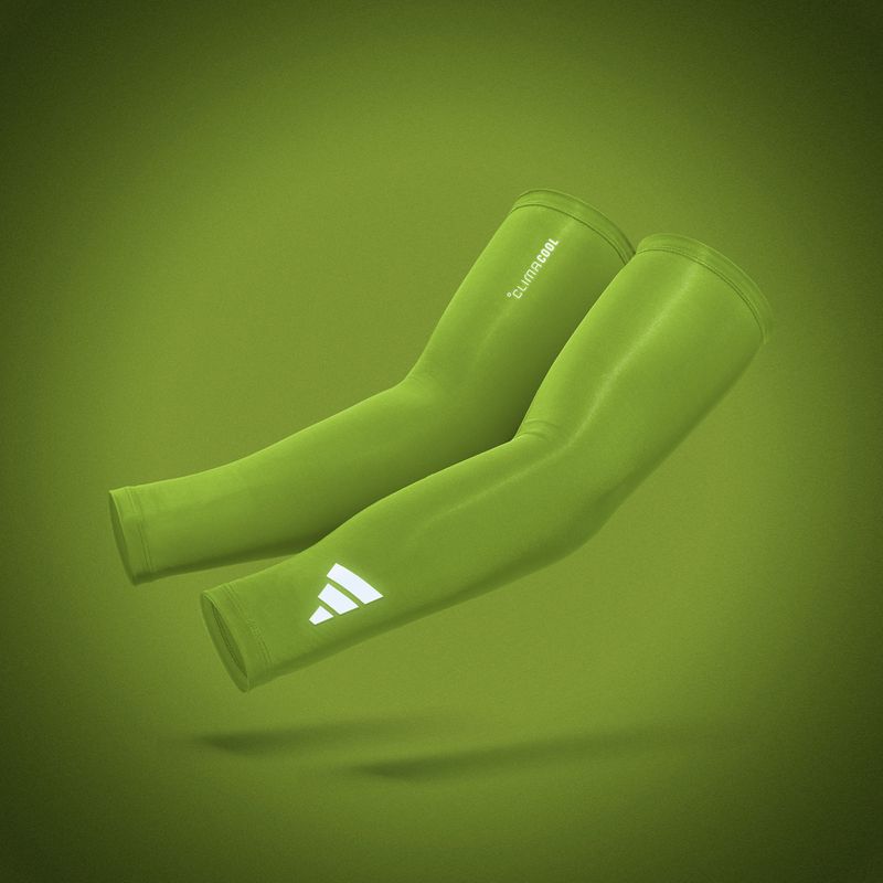 Kompressziós karvédők adidas Climacool Compression Arm Sleeves lucid lemon 6