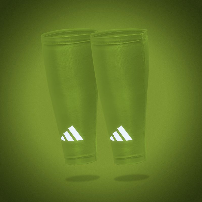 Vádli kompressziós pántok adidas Climacool Compression Calf Sleeves lucid lemon 7