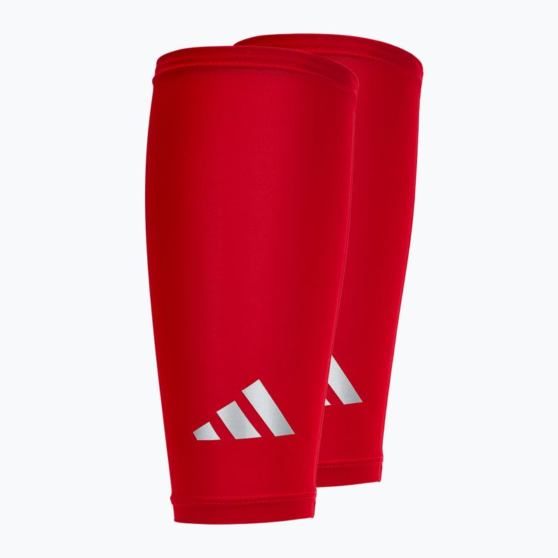 Vádli kompressziós pántok adidas Climacool Compression Calf Sleeves true red