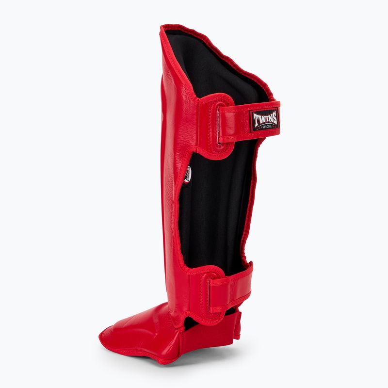 Sípcsont- és lábfejvédő Twins Special SGL10 red 3