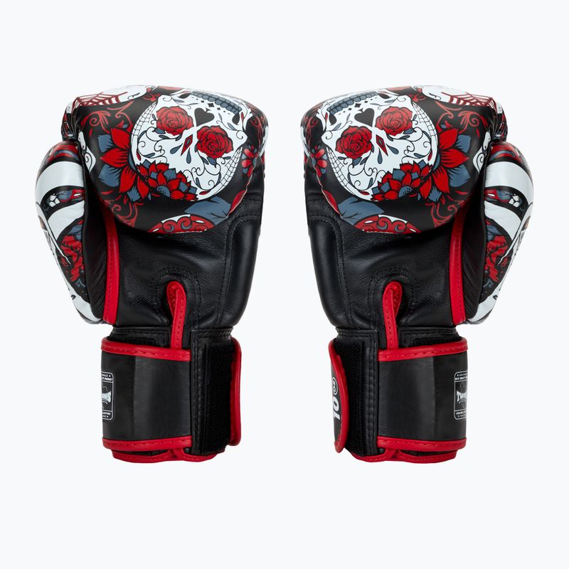 Boxkesztyű Twins Special Fancy FBGVL3-53 Skull red/black 2