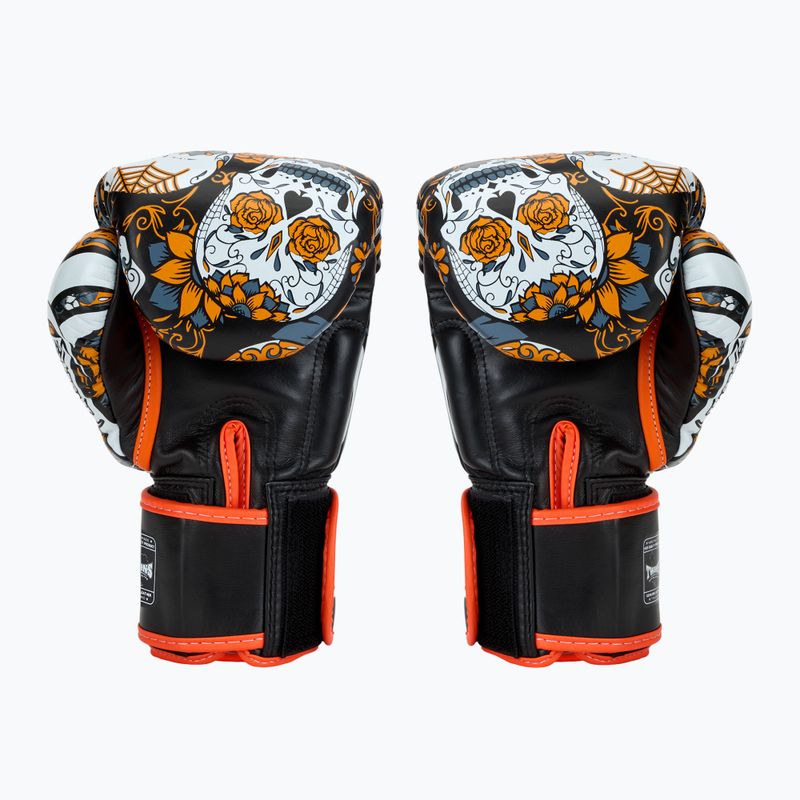 Boxkesztyű Twins Special Fancy FBGVL3-53 Skull orange/black 2