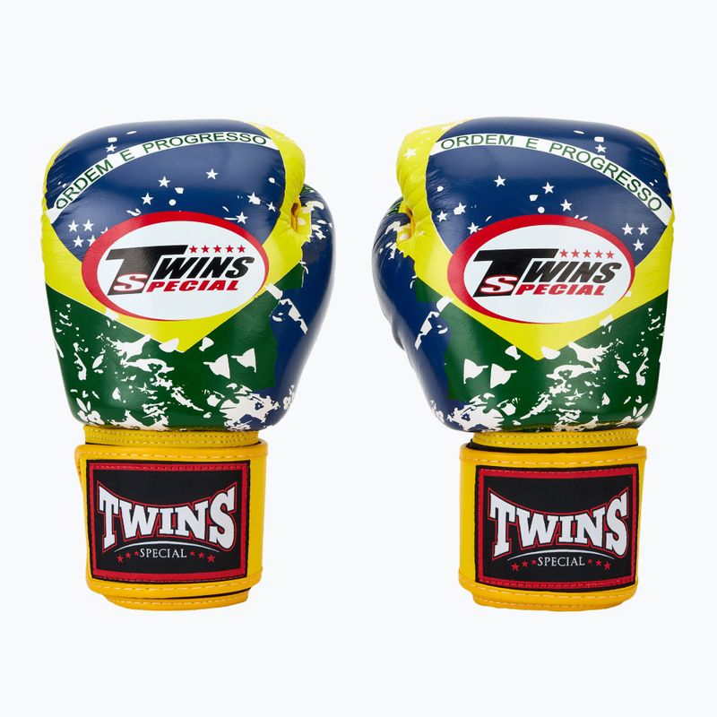 Boxkesztyű Twins Special FBGVL3-44 Brasil yellow/red/blue