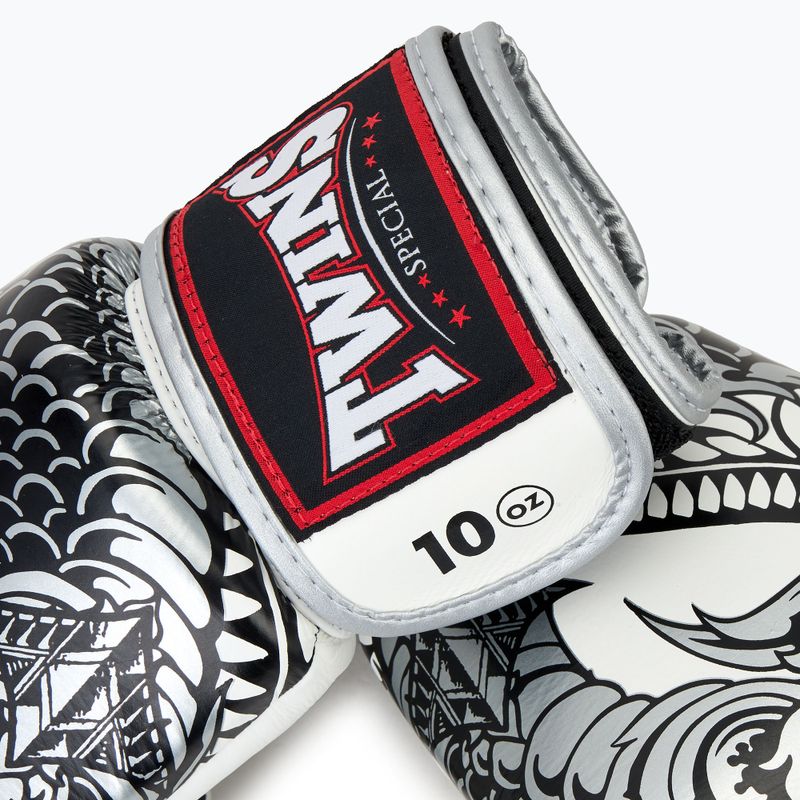Boxkesztyű Twins Special Fancy FBGVL3-52 white/silver 5