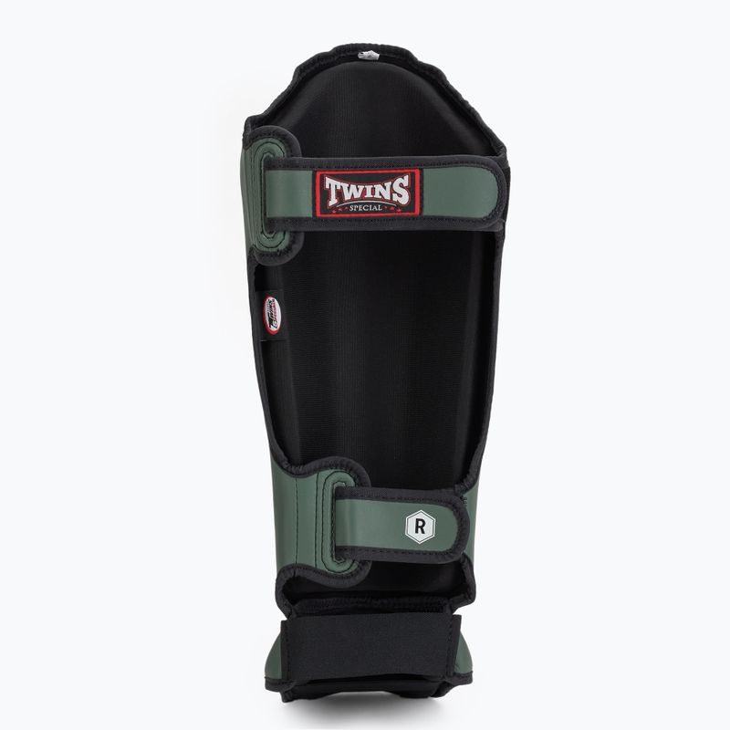 Twins Special SGS10 olívazöld sípcsont- és lábfejvédők 5