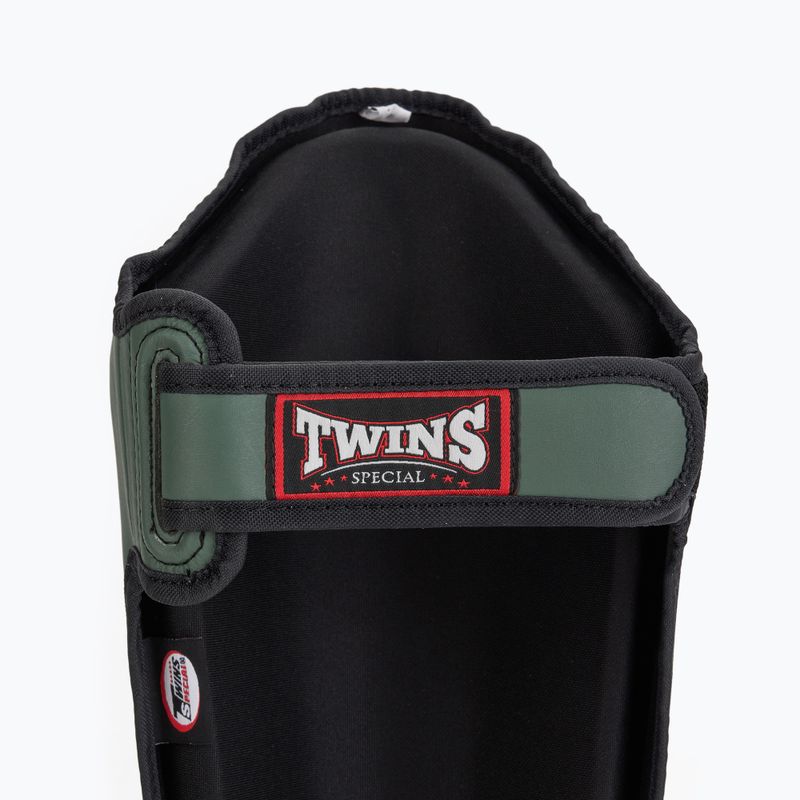 Twins Special SGS10 olívazöld sípcsont- és lábfejvédők 6