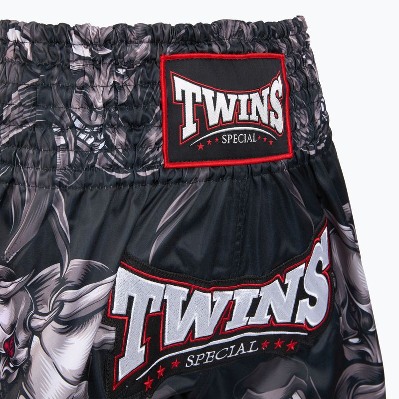 Edző rövidnadrágok Twins Special Muay Thai Twins Kabuki black/white/red 3