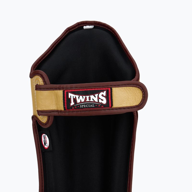 Twins Special SGL10 latte/barna sípcsont- és lábfejvédők 6