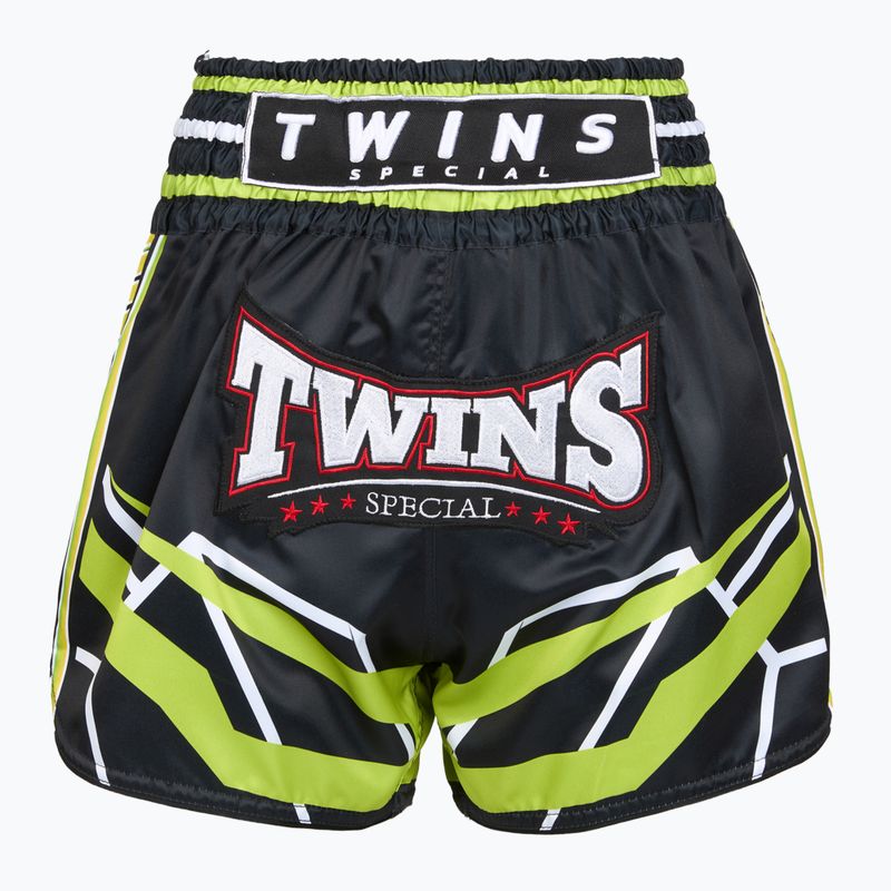 Edző rövidnadrágok Twins Special Muay Thai Twins Racing black/yellow/white/red