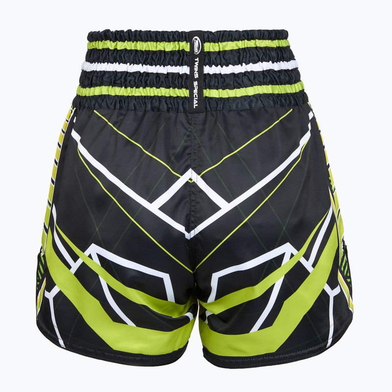 Edző rövidnadrágok Twins Special Muay Thai Twins Racing black/yellow/white/red 2
