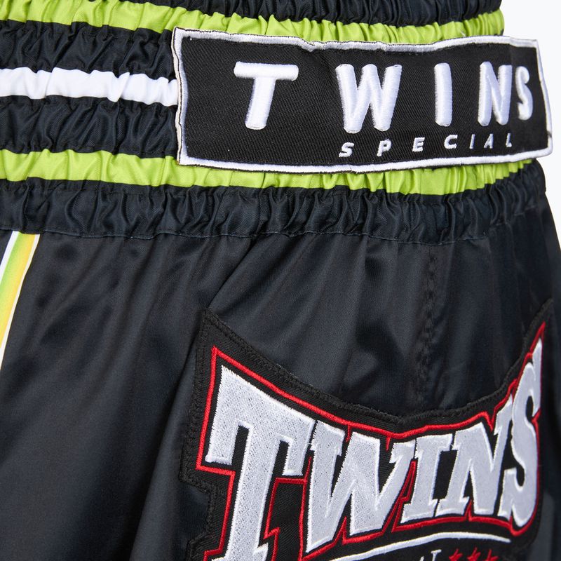 Edző rövidnadrágok Twins Special Muay Thai Twins Racing black/yellow/white/red 3