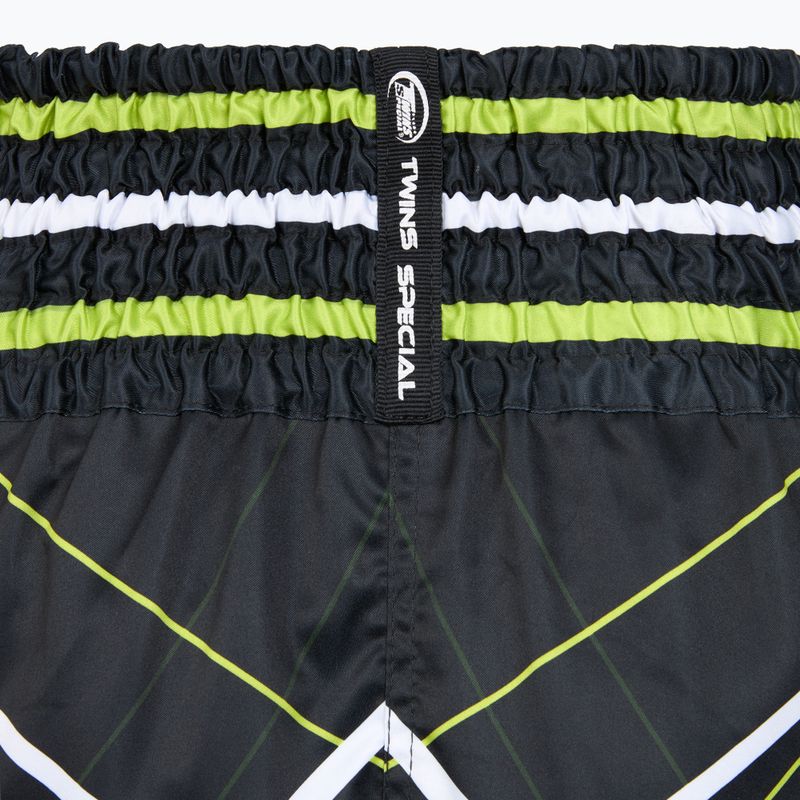 Edző rövidnadrágok Twins Special Muay Thai Twins Racing black/yellow/white/red 4