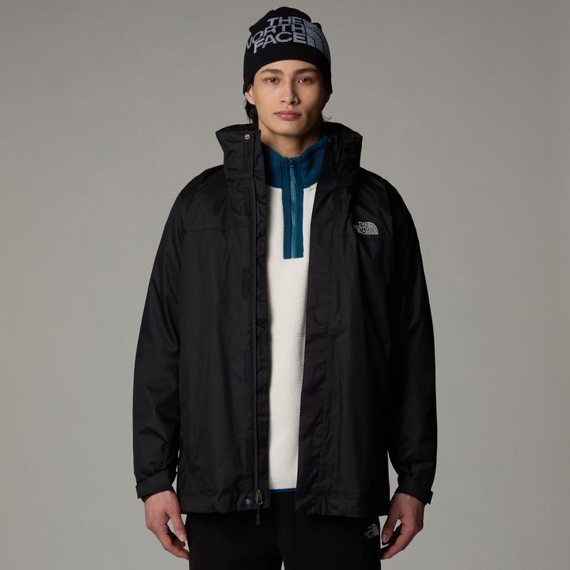 Férfi 3 az 1-ben dzseki The North Face Evolve II Triclimate fekete 5