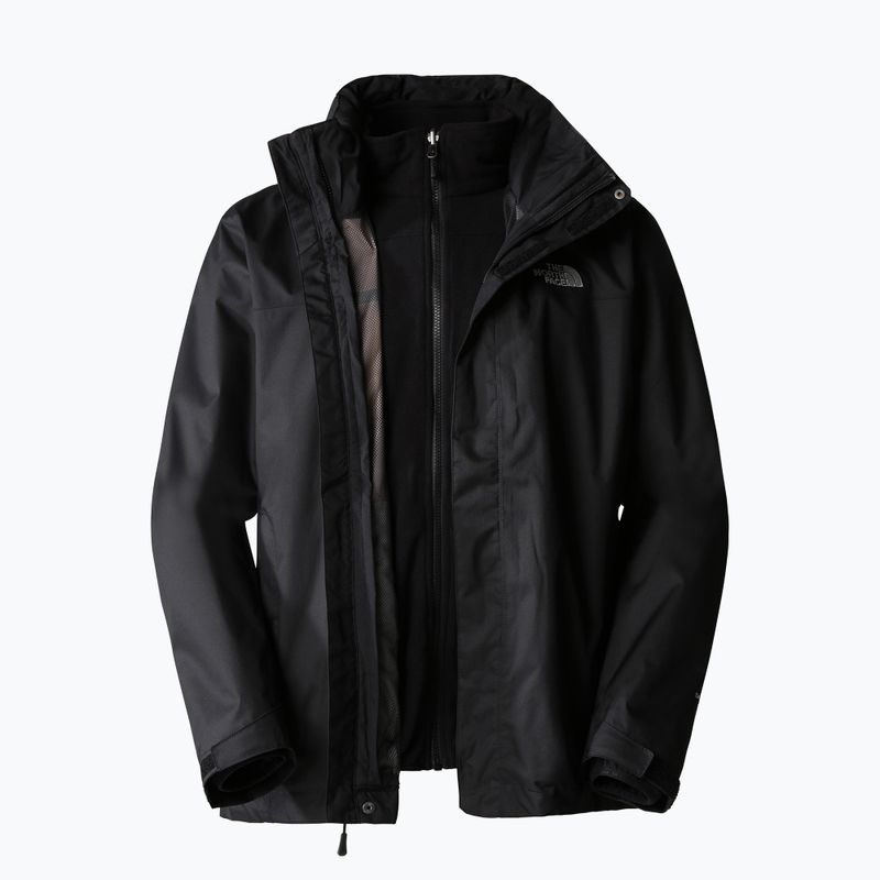 Férfi 3 az 1-ben dzseki The North Face Evolve II Triclimate fekete 8