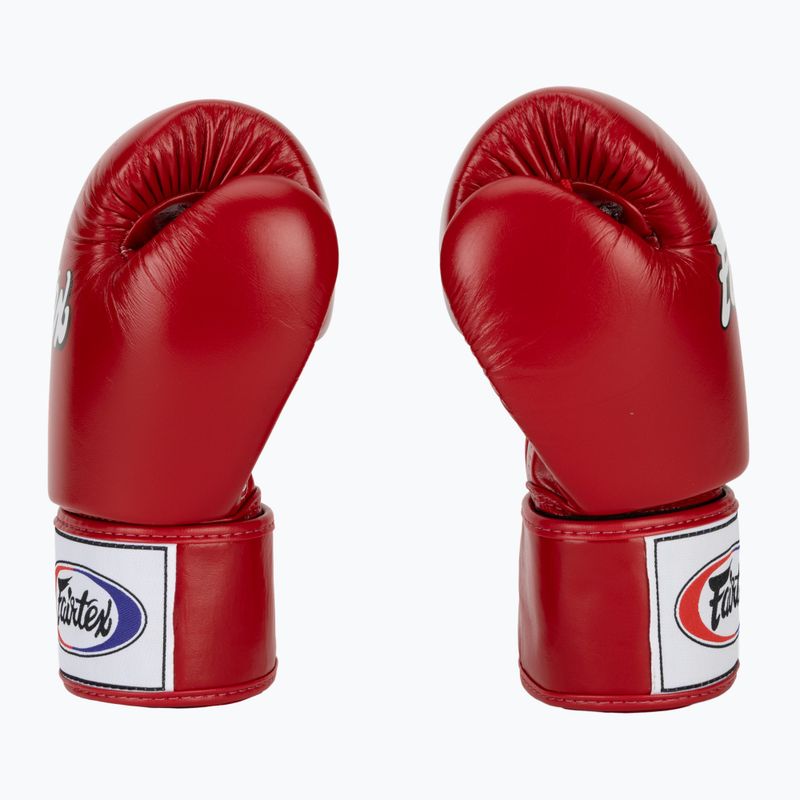 Boxkesztyű Fairtex Universal "Tight-Fit" Design red 4