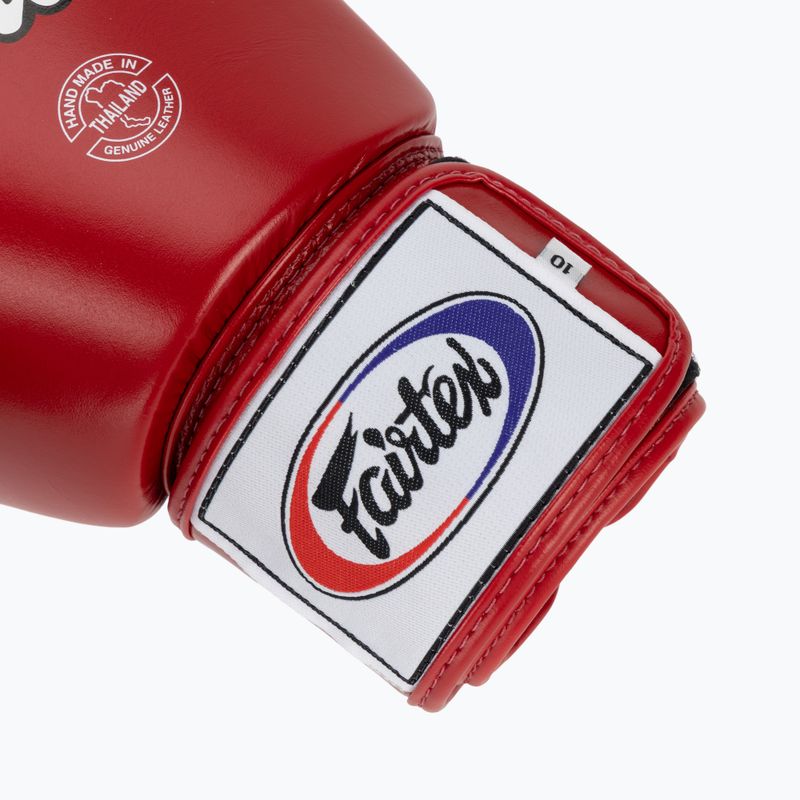 Boxkesztyű Fairtex Universal "Tight-Fit" Design red 6