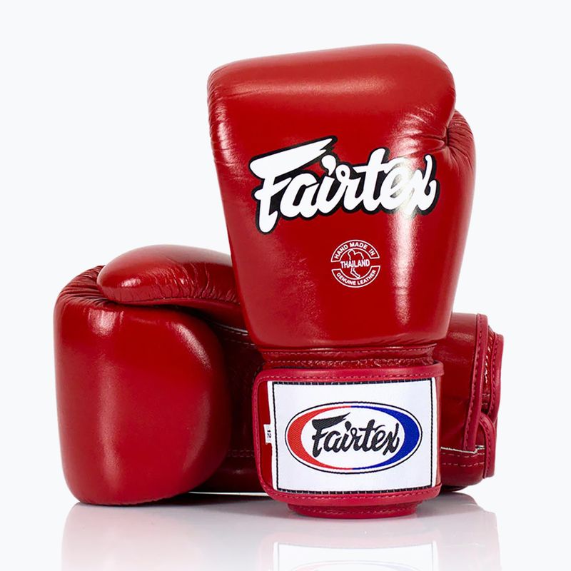Boxkesztyű Fairtex Universal "Tight-Fit" Design red 2
