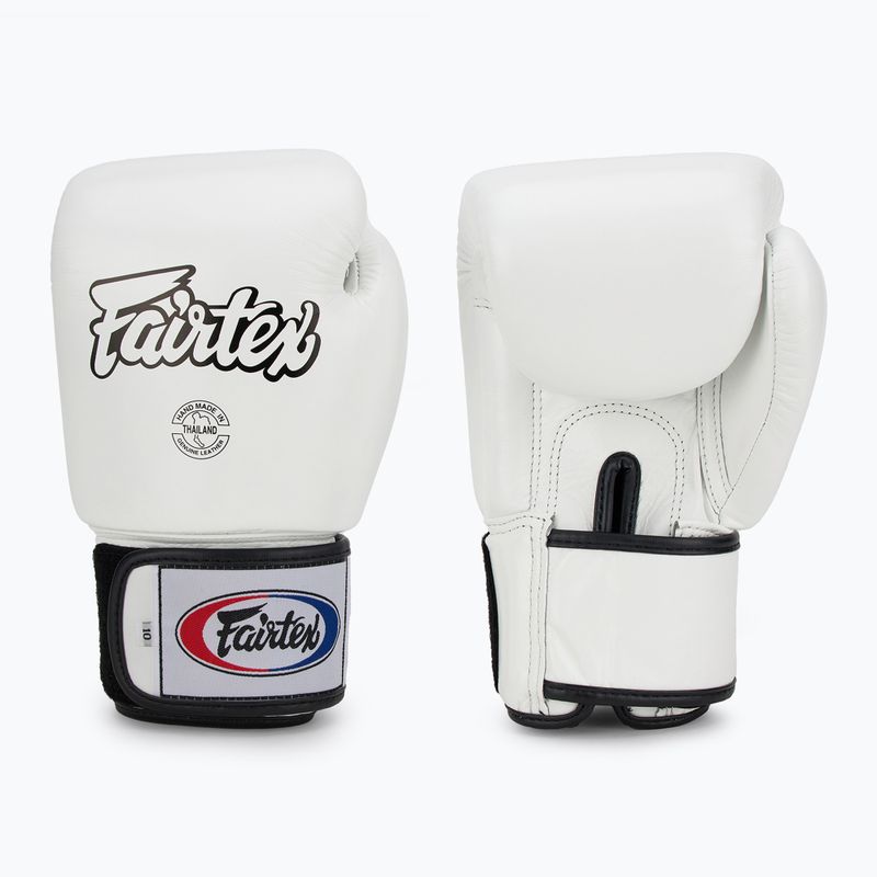Boxkesztyű Fairtex Universal "Tight-Fit" Design white