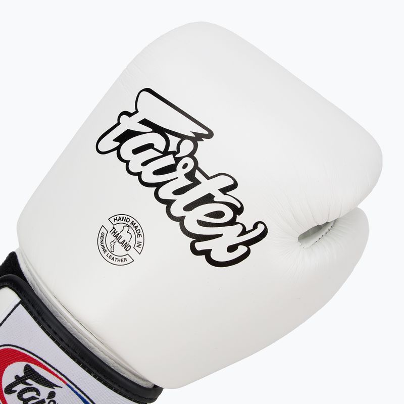 Boxkesztyű Fairtex Universal "Tight-Fit" Design white 5