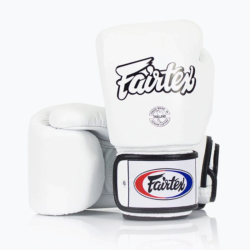 Boxkesztyű Fairtex Universal "Tight-Fit" Design white 2