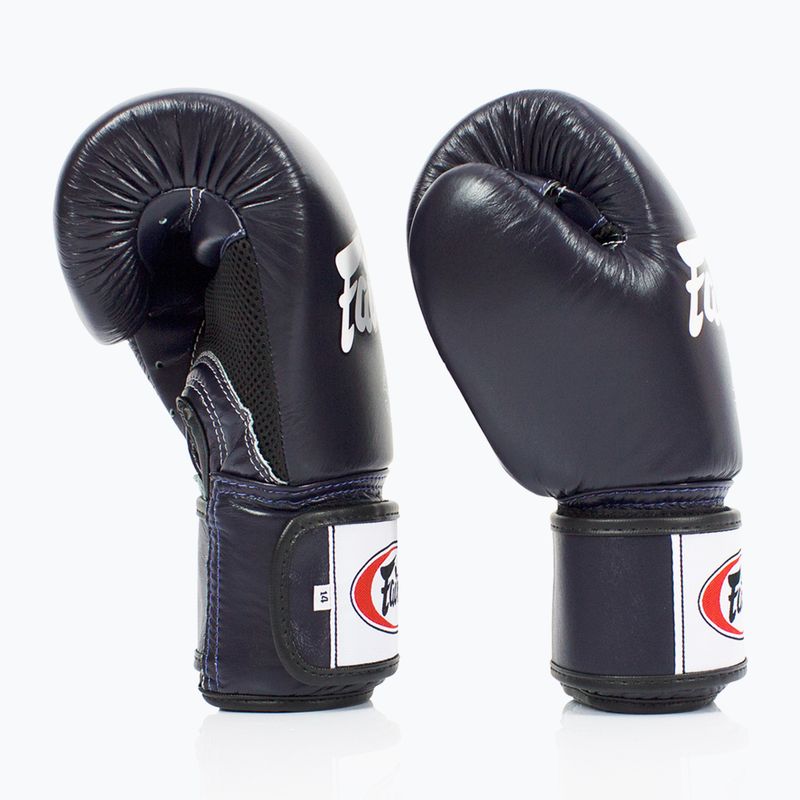 Fairtex Universal Lélegző kék boxkesztyű 3
