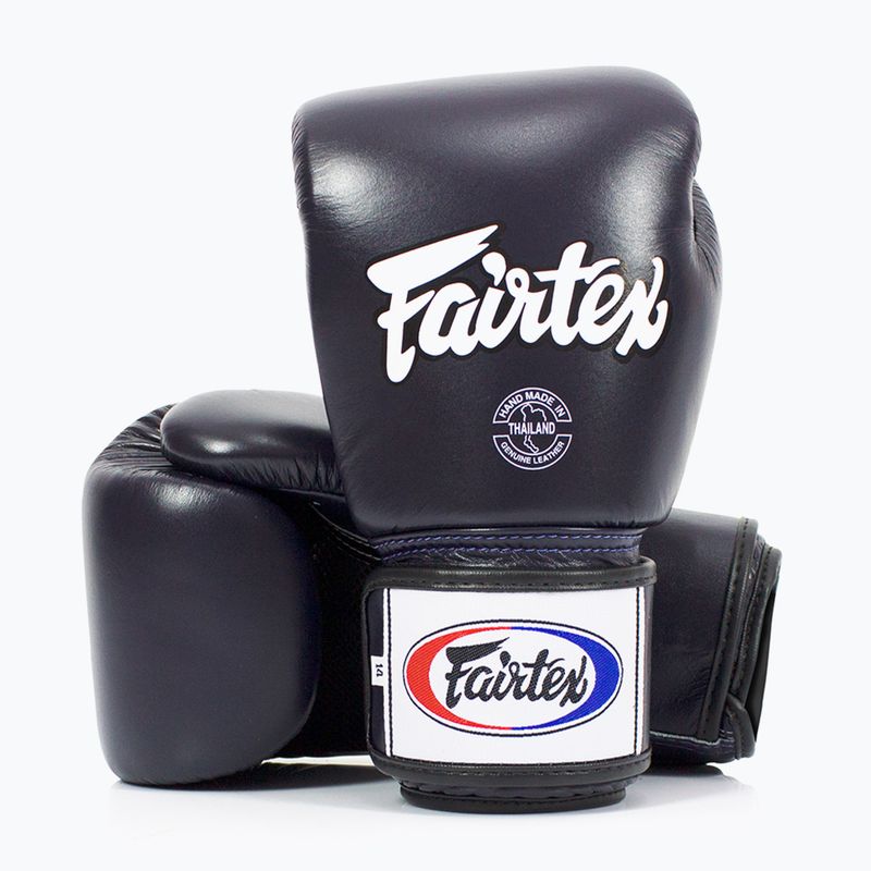 Fairtex Universal Lélegző kék boxkesztyű 4
