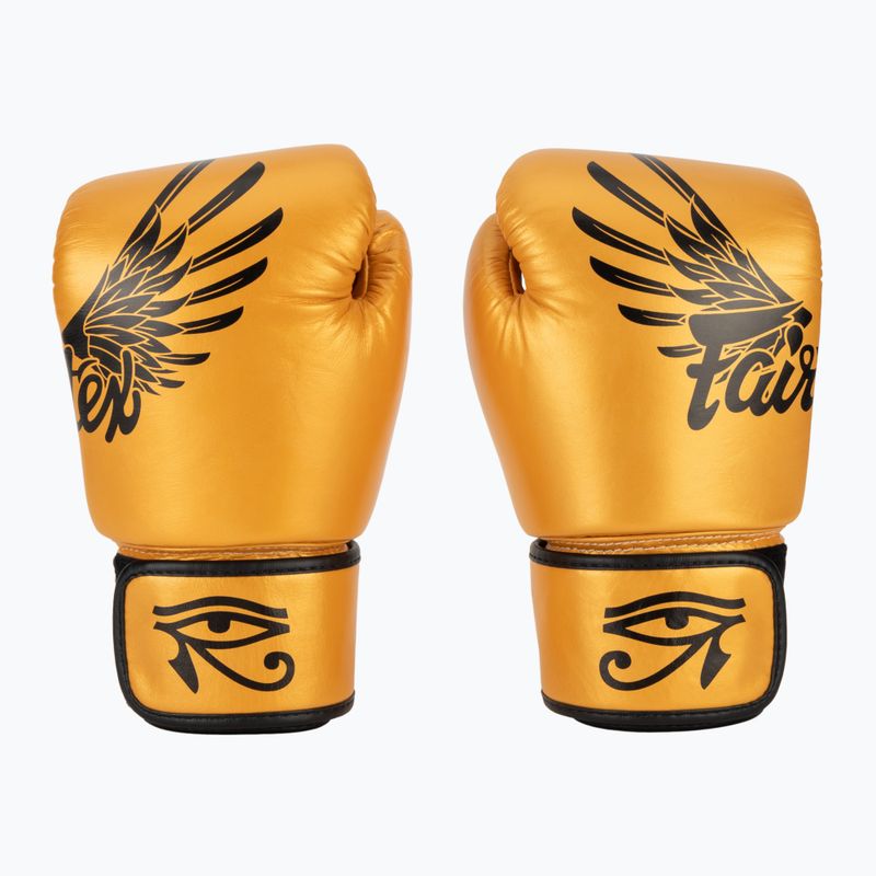 Boxkesztyű Fairtex Universal "Tight-Fit" Design Falcon gold 2