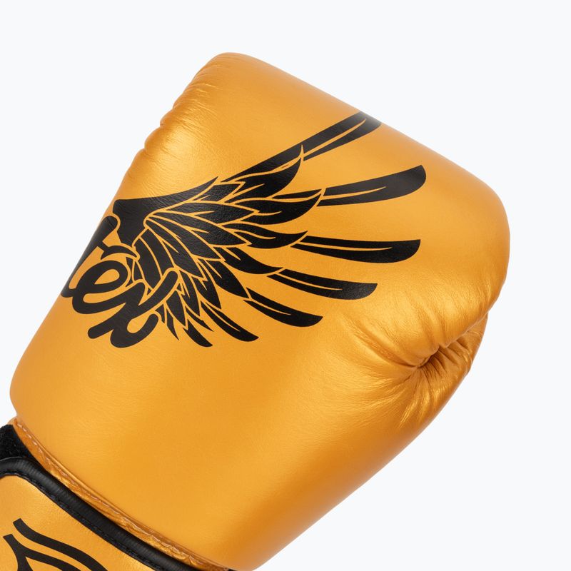 Boxkesztyű Fairtex Universal "Tight-Fit" Design Falcon gold 5