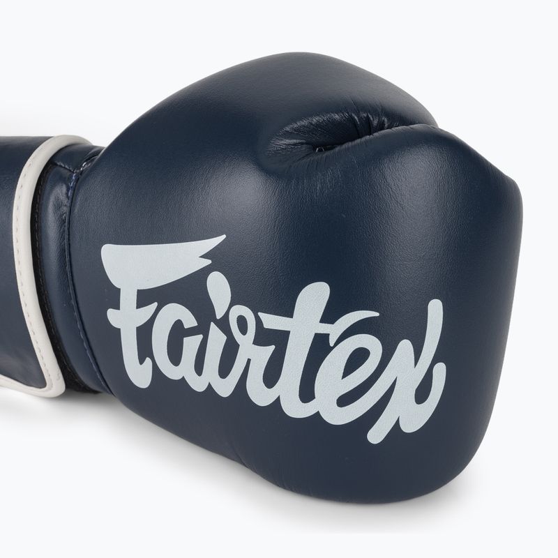 Fairtex mikroszálas kék csupaszujjas kesztyű 5