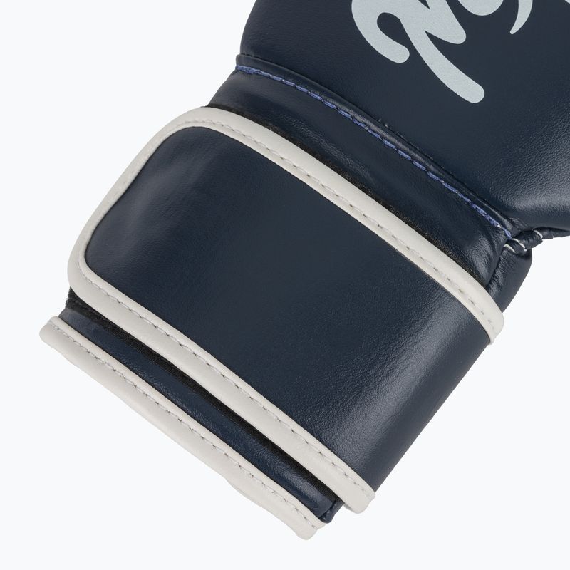 Fairtex mikroszálas kék csupaszujjas kesztyű 6
