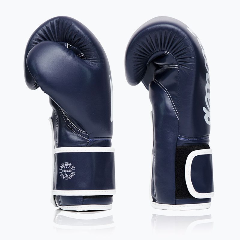 Fairtex mikroszálas kék csupaszujjas kesztyű 3