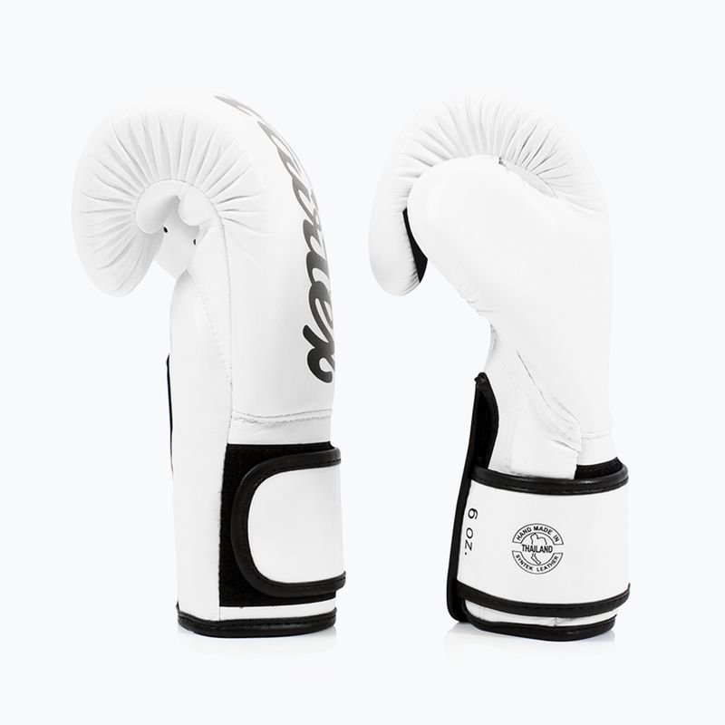 Fairtex mikroszálas mezítlábas kesztyű fehér 3
