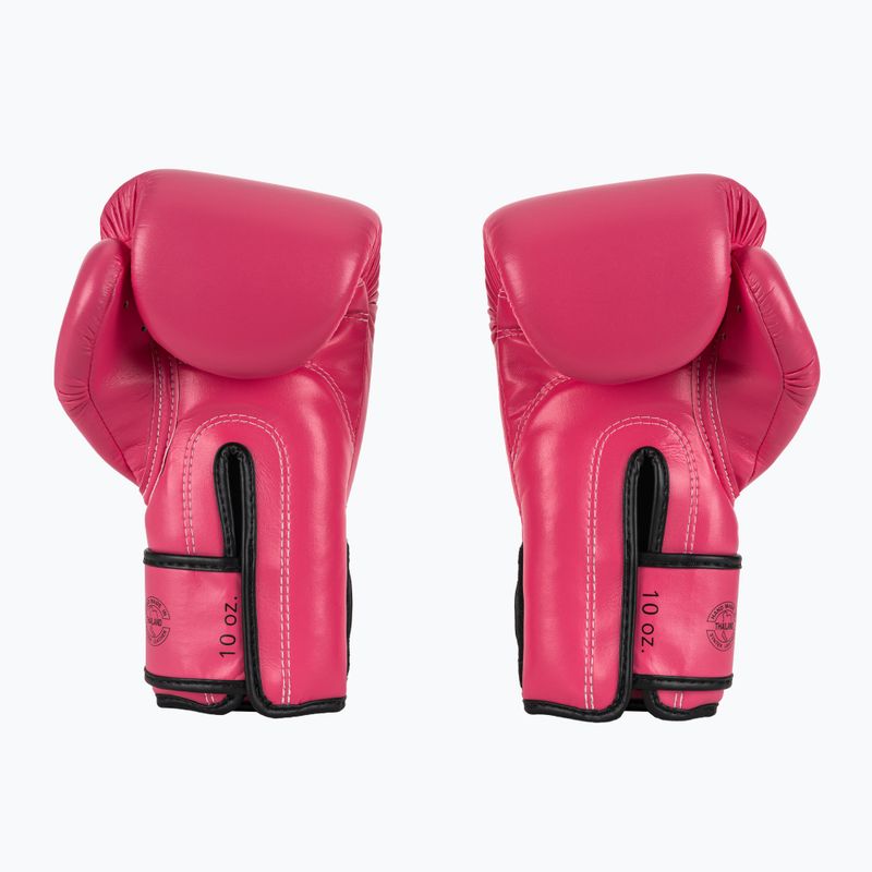 Rękawice boskerskie Fairtex Microfiber pink/black 3