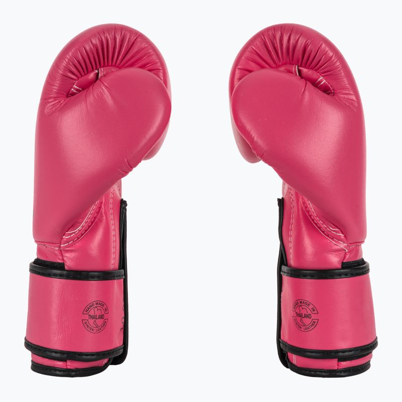 Rękawice boskerskie Fairtex Microfiber pink/black 4
