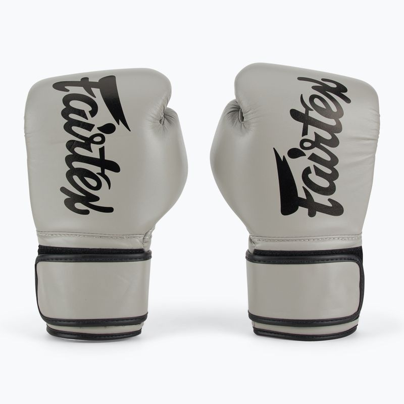 Rękawice boskerskie Fairtex Microfiber gray 2