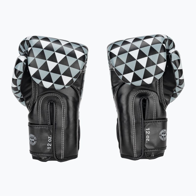 Fairtex Microfiber Art Prism fekete meztelen ujjú kesztyű 3