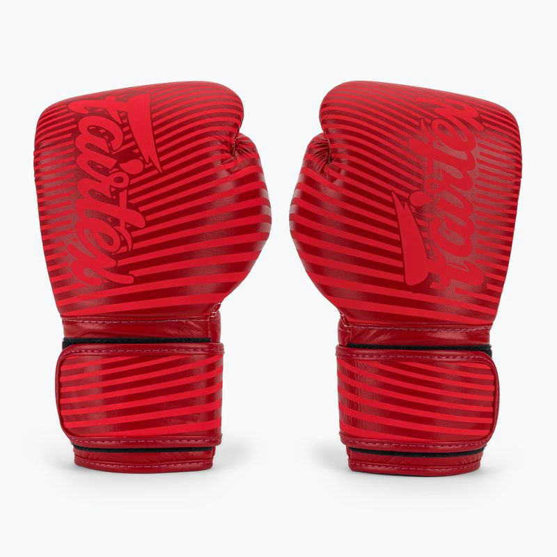 Fairtex Microfiber Art Collections Minimalism Art Red Bosc kesztyű 2