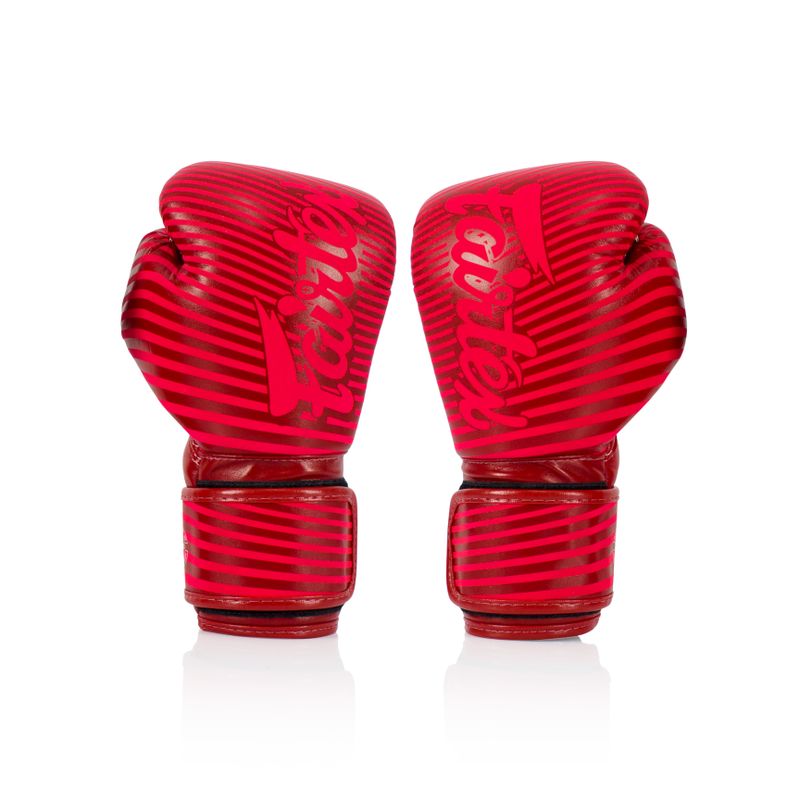 Fairtex Microfiber Art Collections Minimalism Art Red Bosc kesztyű