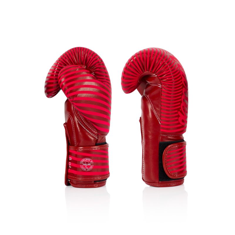 Fairtex Microfiber Art Collections Minimalism Art Red Bosc kesztyű 3