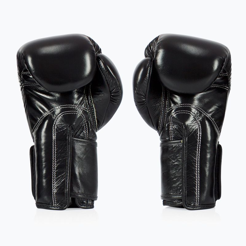 Fairtex Super Sparring bokszkesztyű - Locked Thumb fekete 2