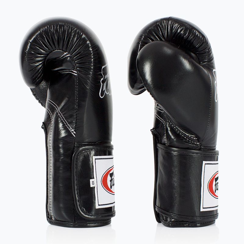 Fairtex Super Sparring bokszkesztyű - Locked Thumb fekete 3