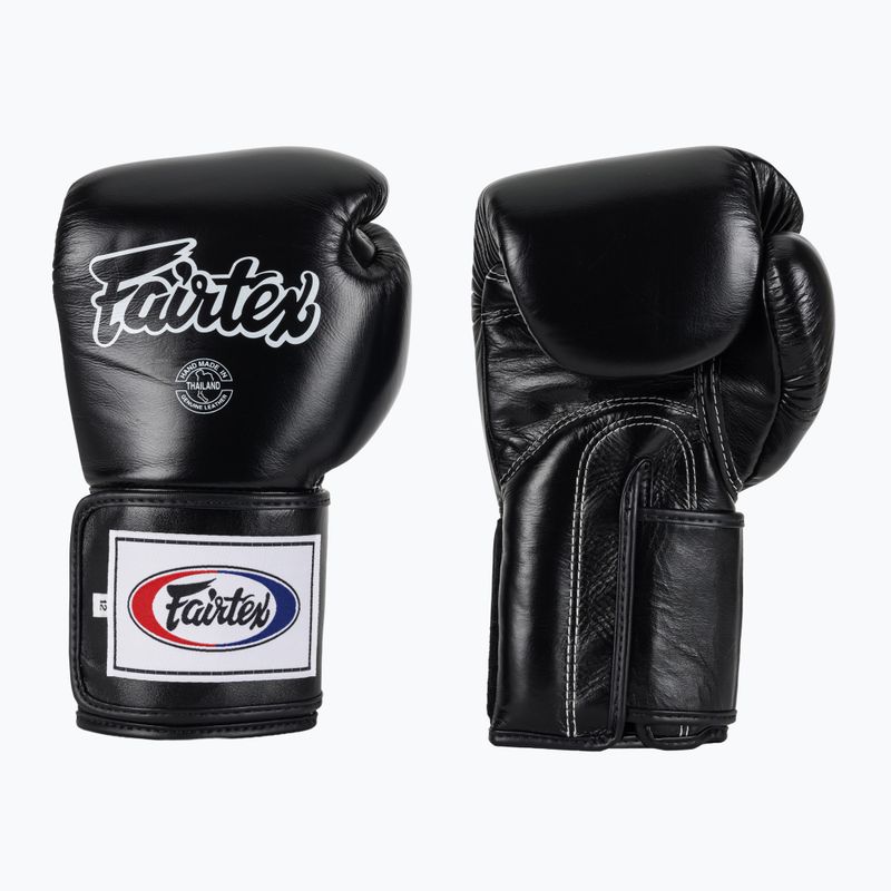 Fairtex Super Sparring bokszkesztyű - Locked Thumb fekete