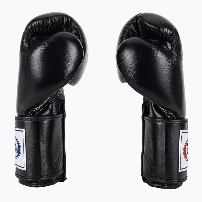 Fairtex Super Sparring bokszkesztyű - Locked Thumb fekete 4