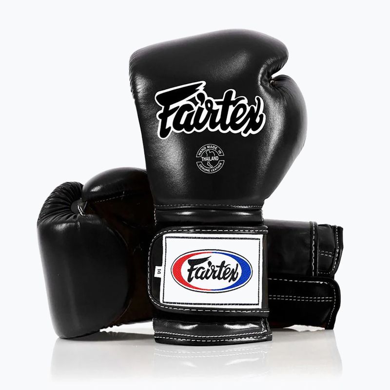 Boxkesztyű Fairtex Heavy Hitter's Mexican Style black 4