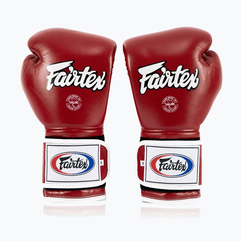 Boxkesztyű Fairtex Heavy Hitter's Mexican Style red