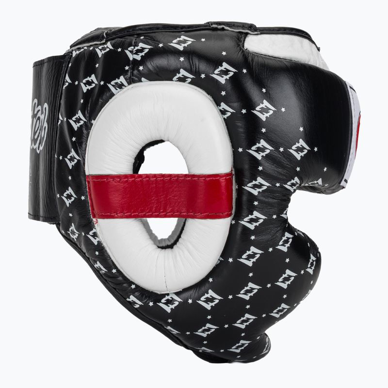 Box fejvédő Fairtex Super Sparring black/white 2