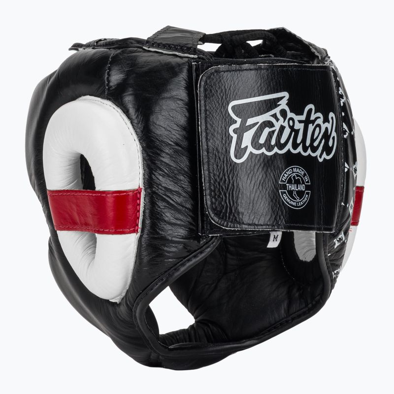 Box fejvédő Fairtex Super Sparring black/white 3