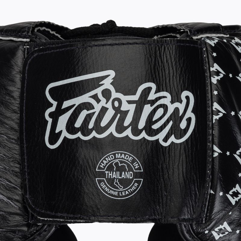 Box fejvédő Fairtex Super Sparring black/white 5