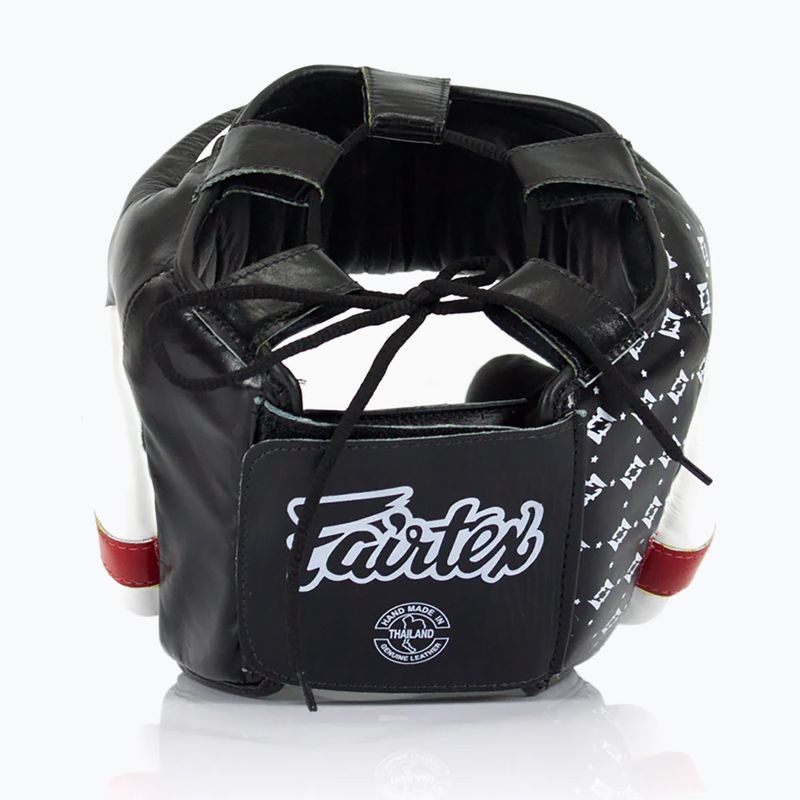 Box fejvédő Fairtex Super Sparring black/white 2